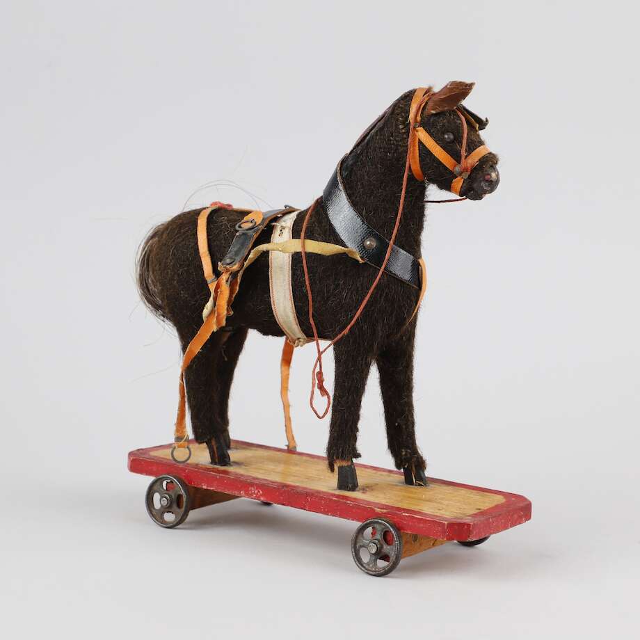 Vintage Pull-Along Horse Toy
