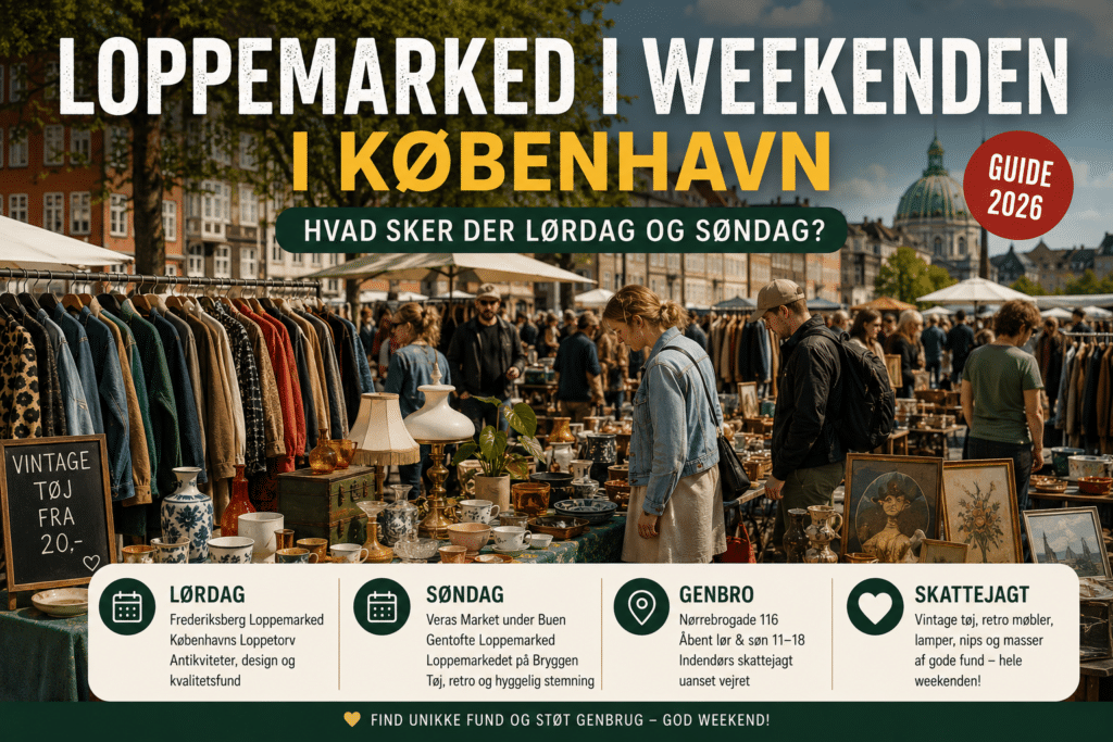 Loppemarked i weekenden